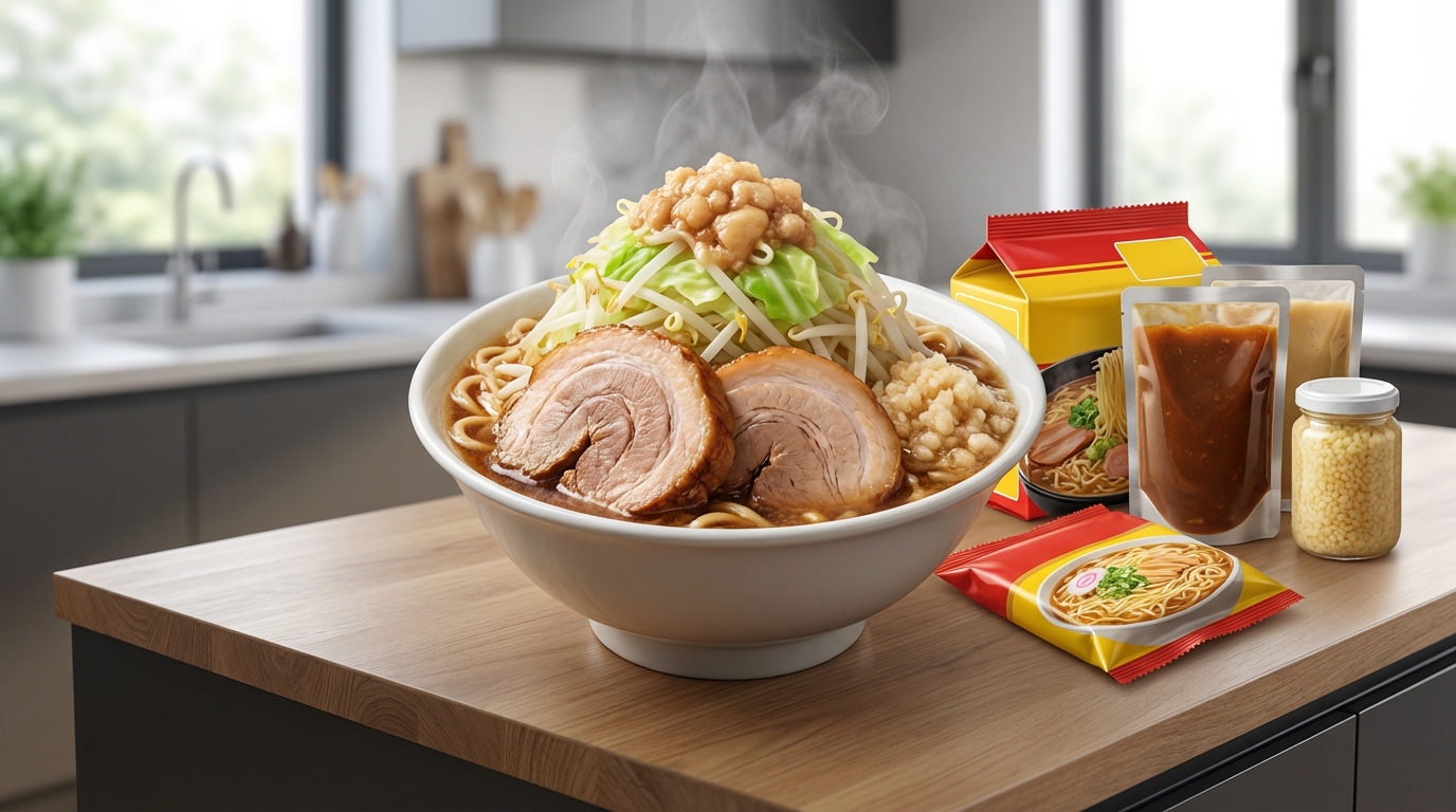 時短で二郎系を作りたい人向け｜市販品の活用方法