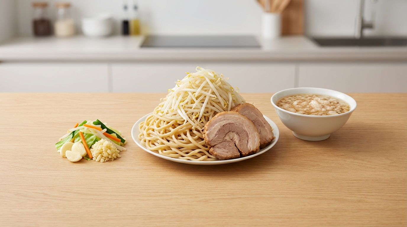 二郎系ラーメンの糖質・脂質・タンパク質（PFCバランス）