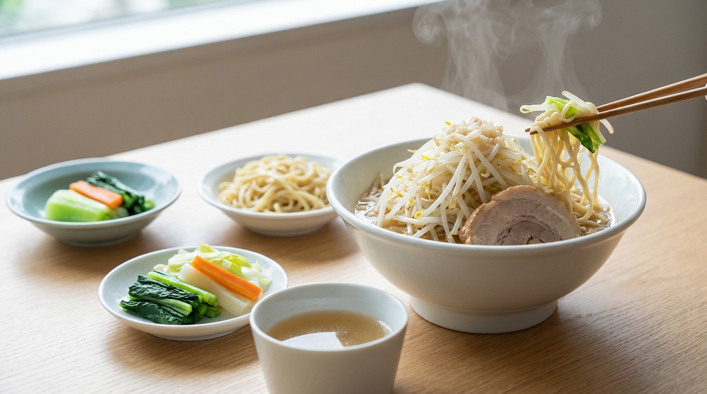 二郎系ラーメンのカロリーを抑える5つの方法