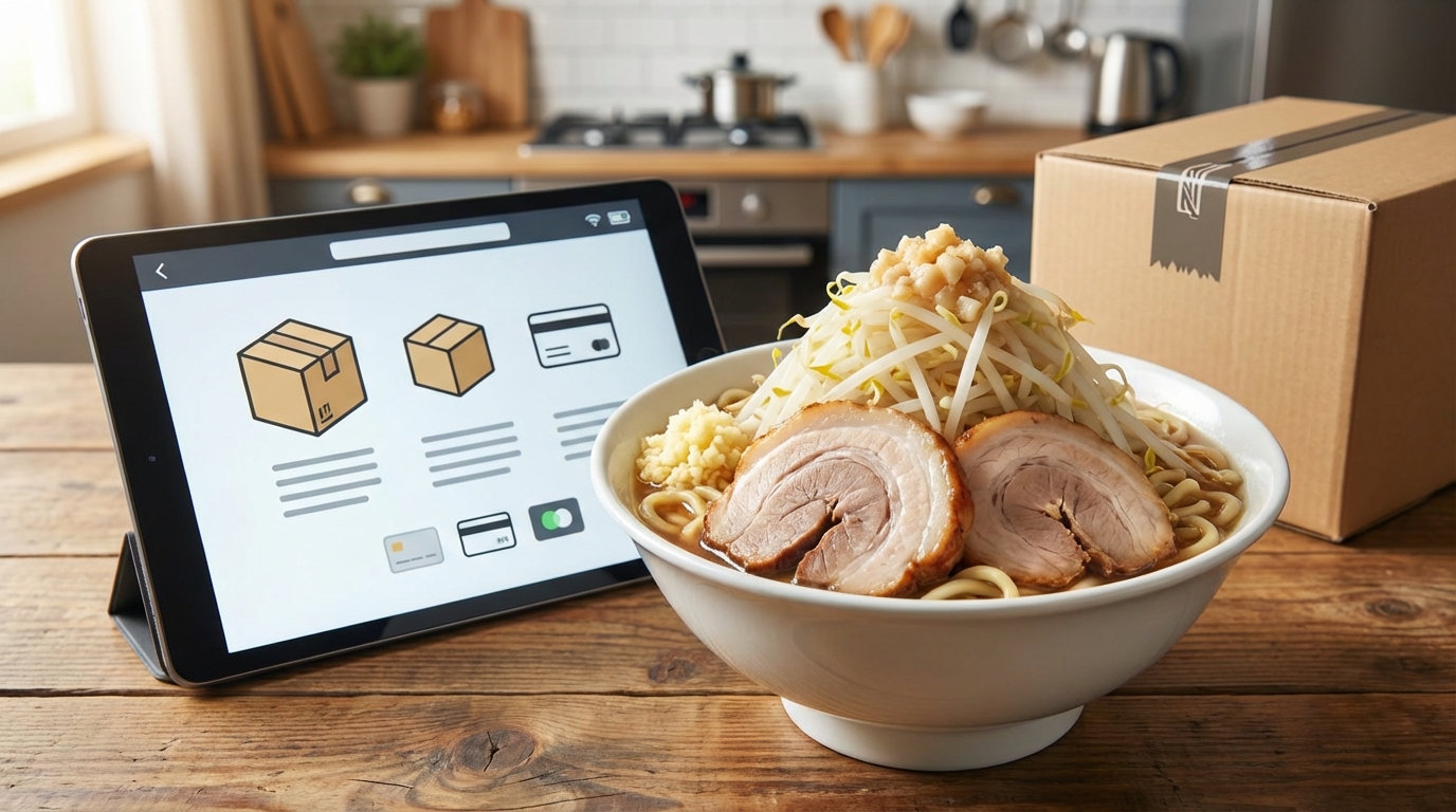 二郎系ラーメンは通販で買える？購入先と価格を即答