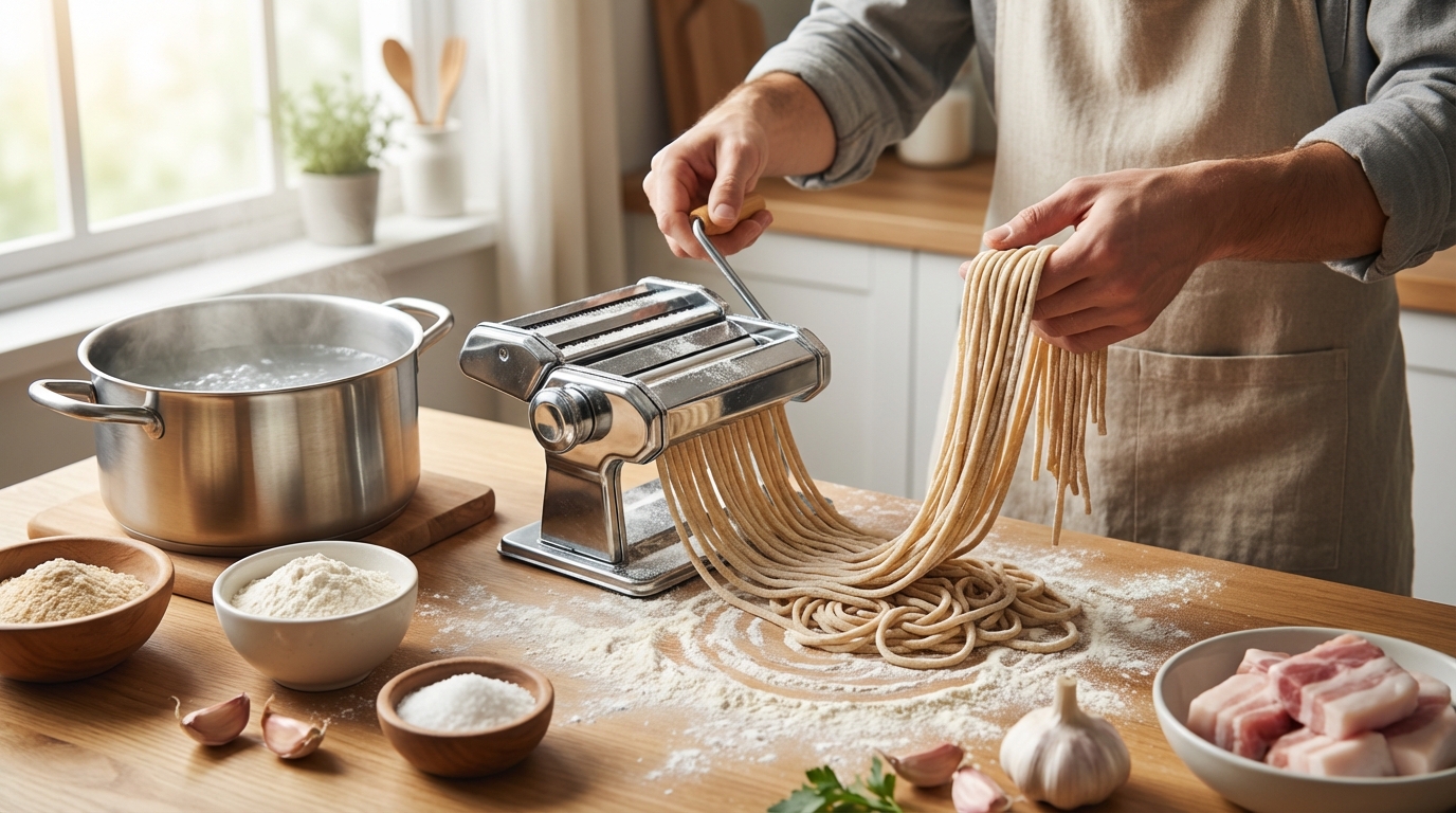 自宅で二郎系ラーメンの麺を作る方法【基本レシピ】