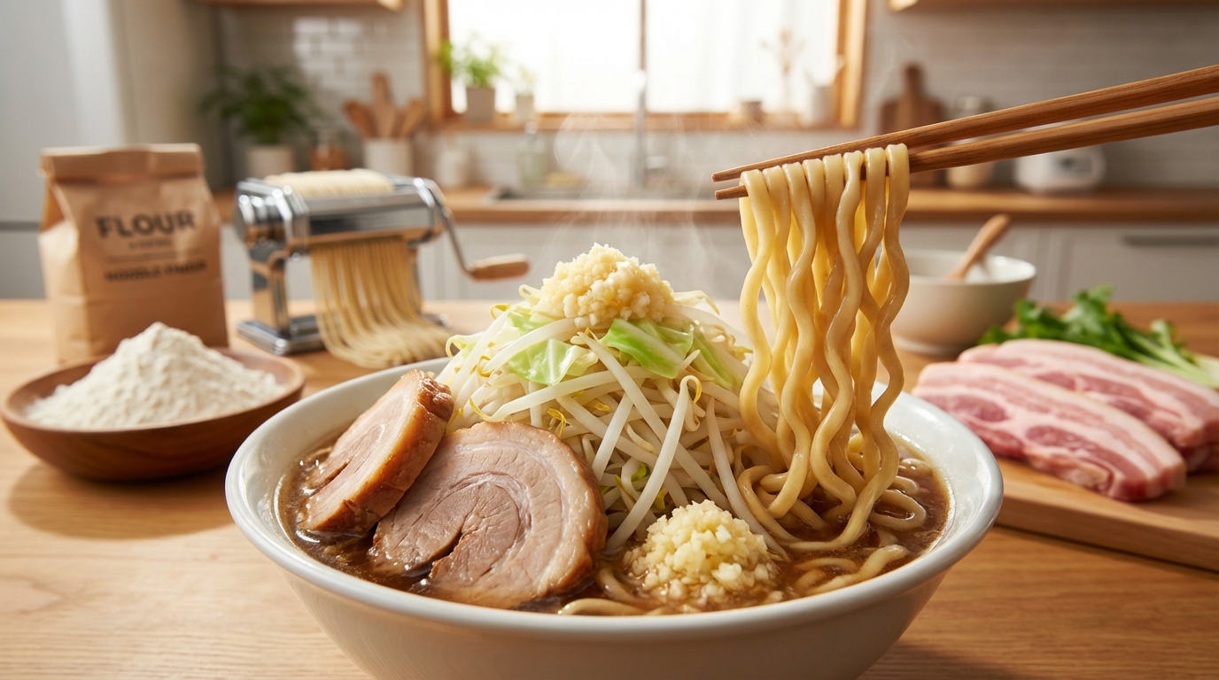 まとめ|二郎系ラーメンの麺を理解して自宅で楽しもう