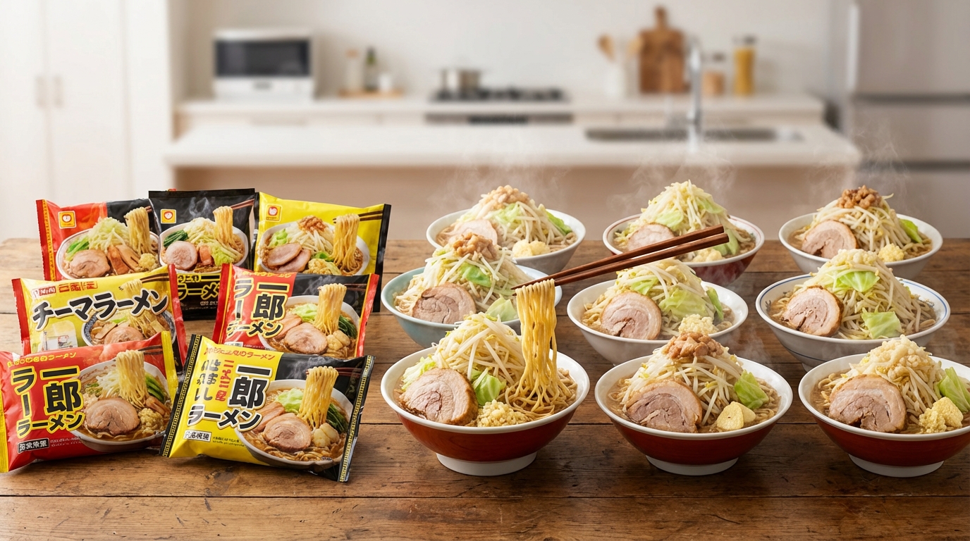 【実食比較】冷凍二郎系ラーメンおすすめ10選