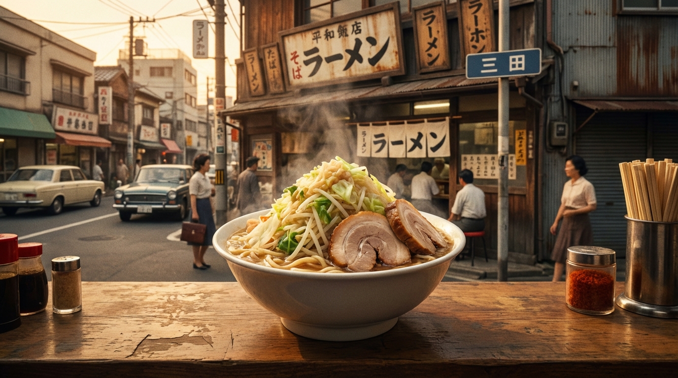 二郎系ラーメンの発祥は1968年・東京三田
