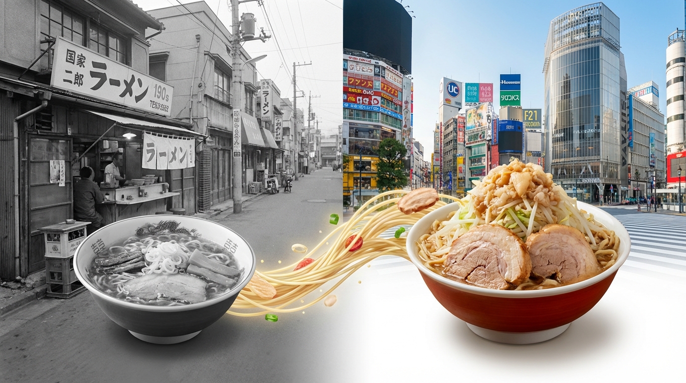 ラーメン二郎の歴史を年表で解説【1968年〜現在】