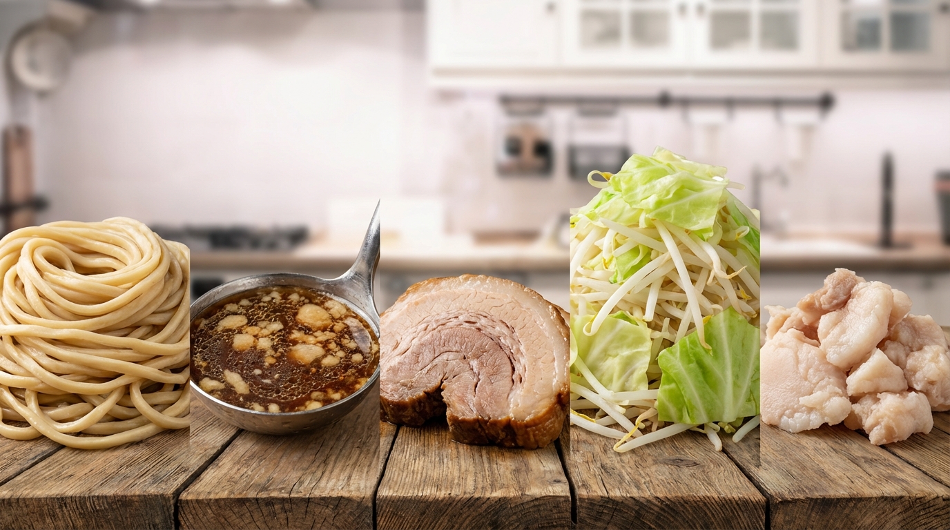 二郎系ラーメンの味を構成する5つの要素