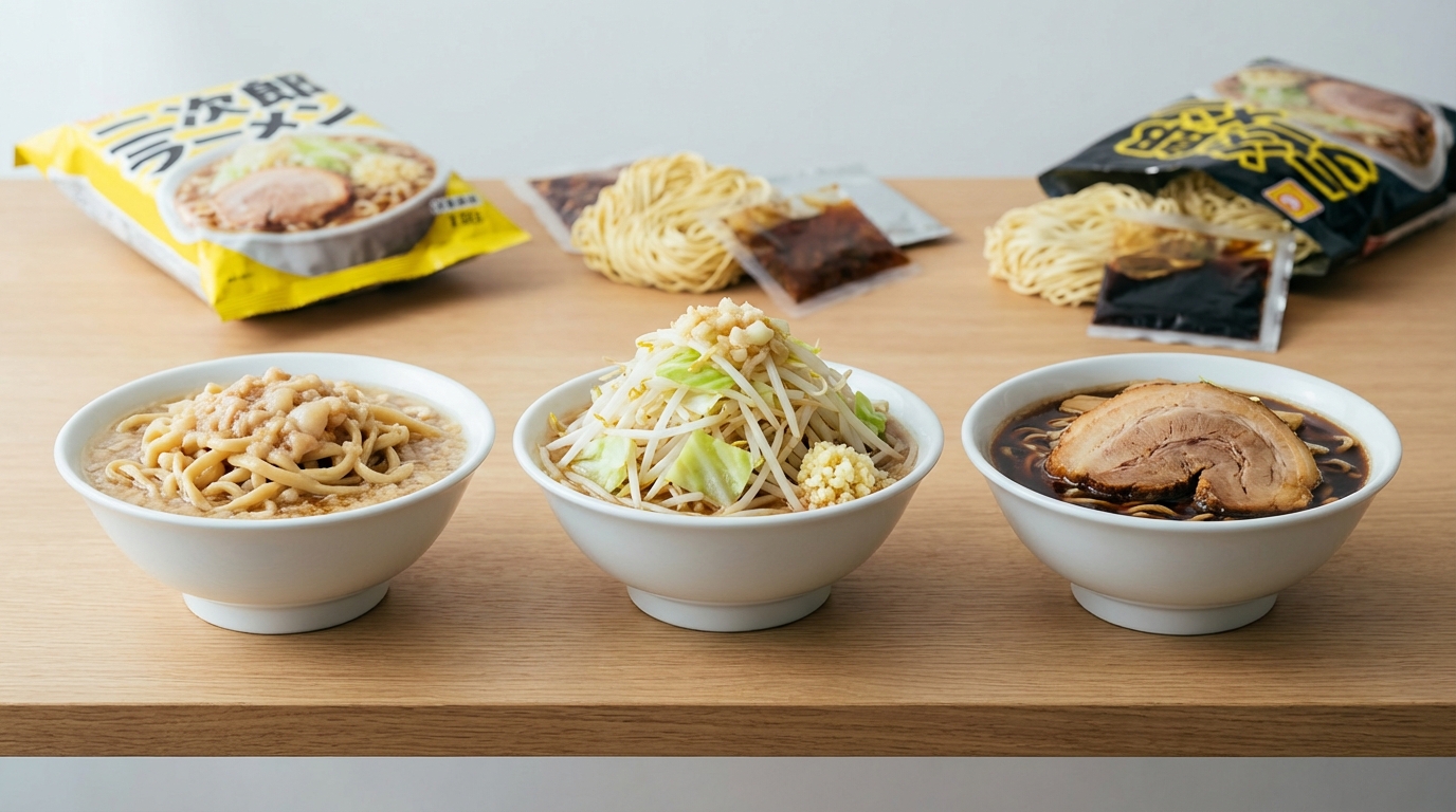 失敗しない二郎系インスタントの選び方3つのポイント