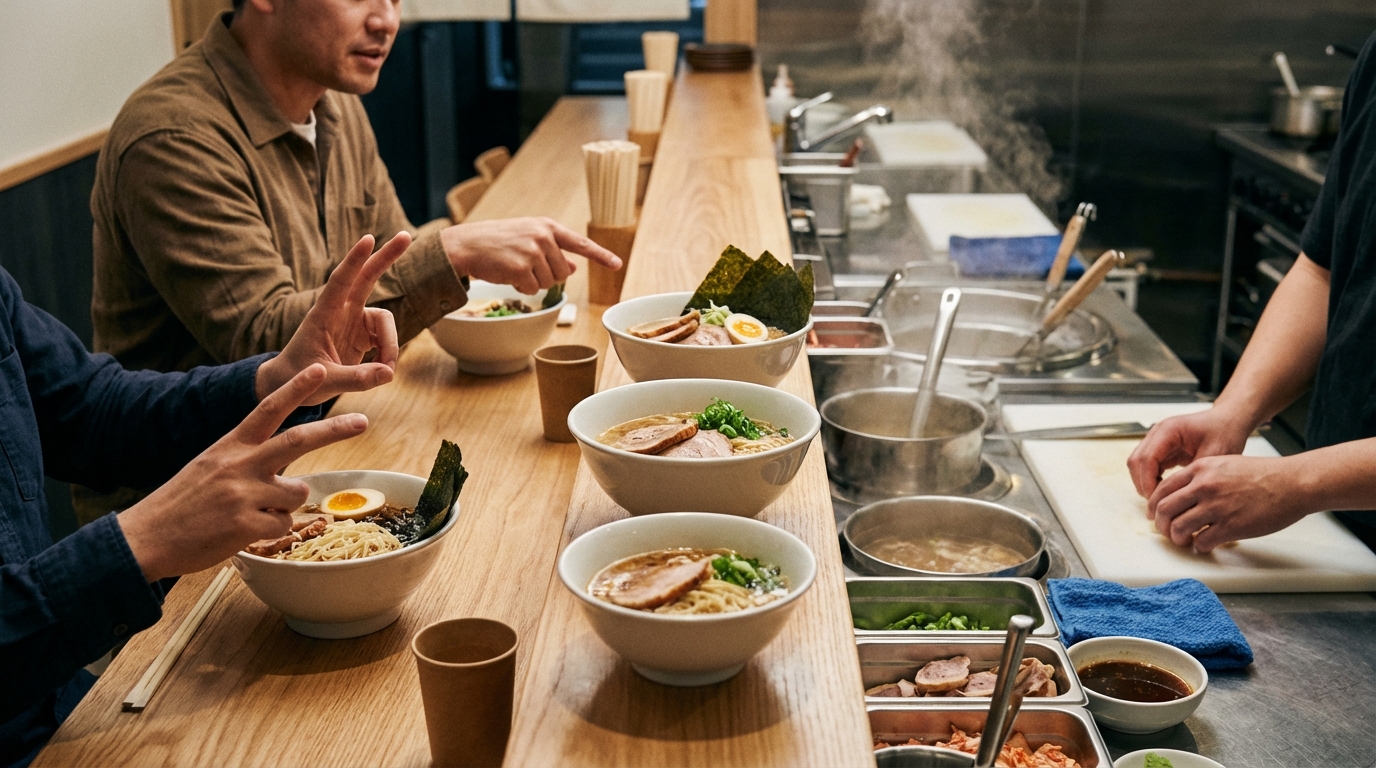 量を調整する注文テクニック【麺少なめ・コールの頼み方】