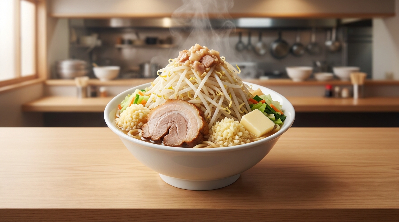 【早見表】二郎系ラーメンのコール一覧|これだけ覚えればOK