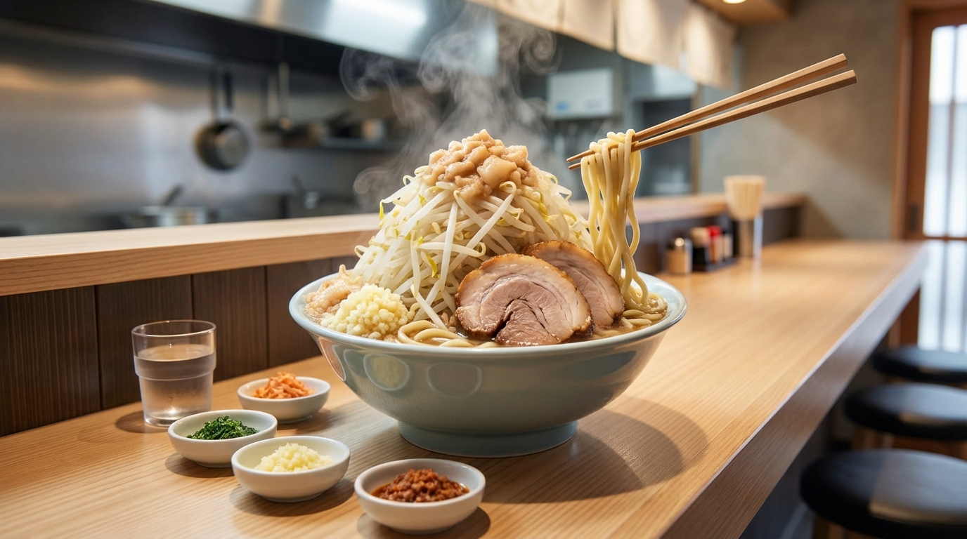 二郎系ラーメンを完食する食べ方のコツ5選