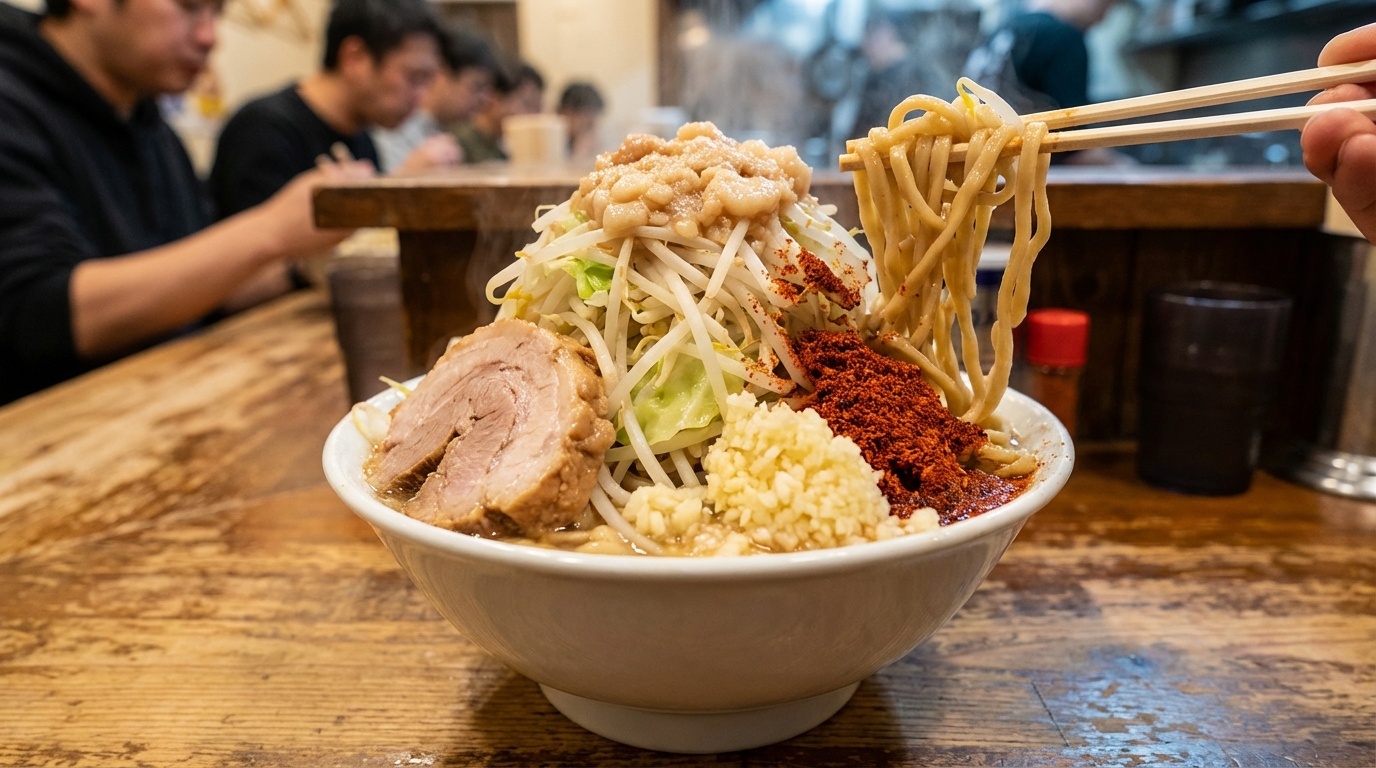 二郎系ラーメンでマシマシを頼む方法を5ステップで解説