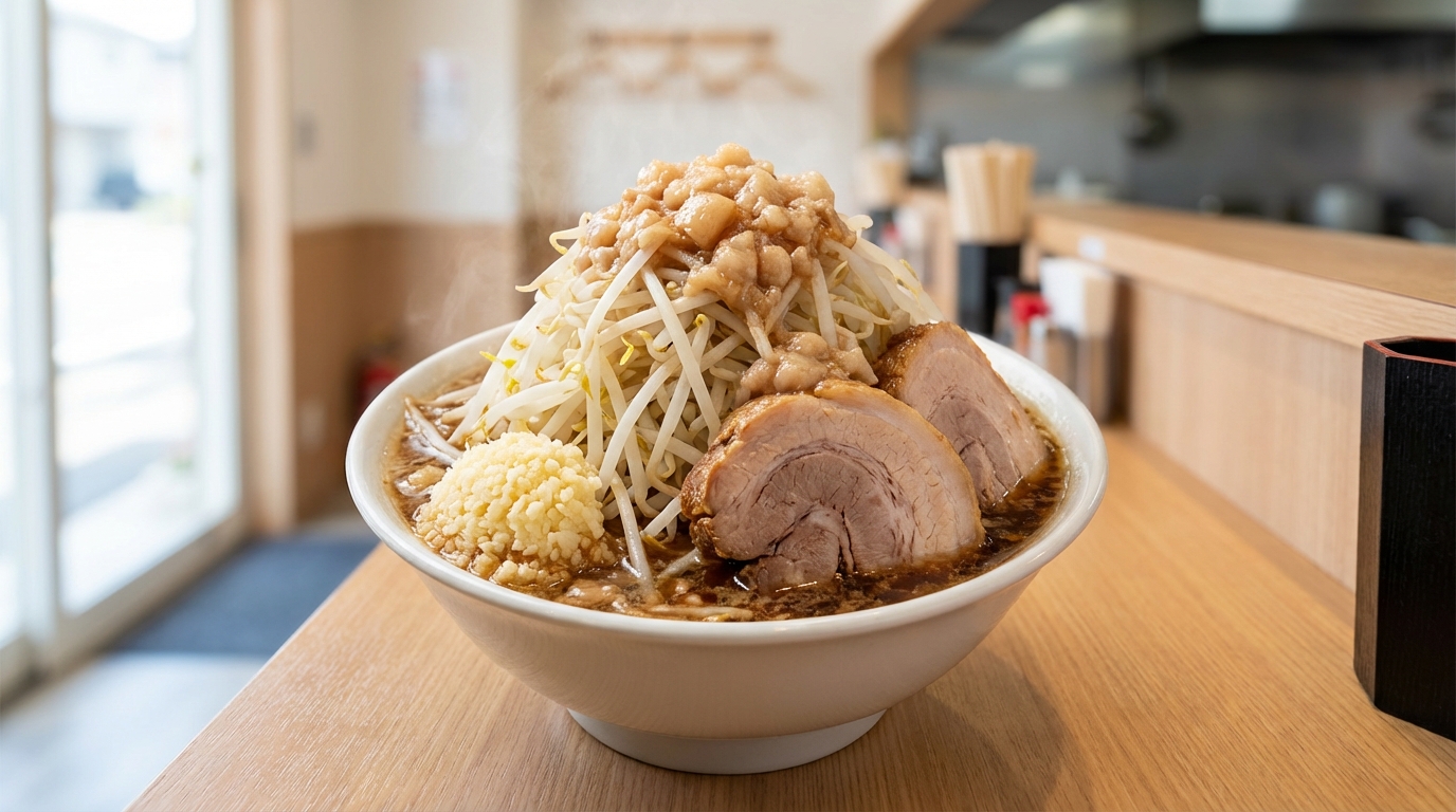 【結論】二郎系ラーメンの頼み方|初心者はこれだけ覚えればOK
