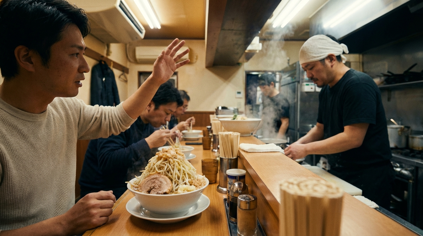 二郎系ラーメンの「コール」とは?仕組みを完全解説