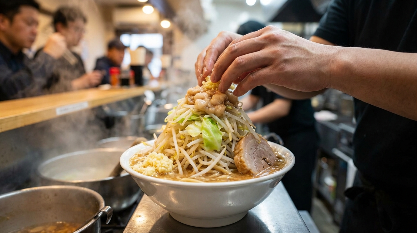 二郎系ラーメンのコールとは?独自の注文システムを解説