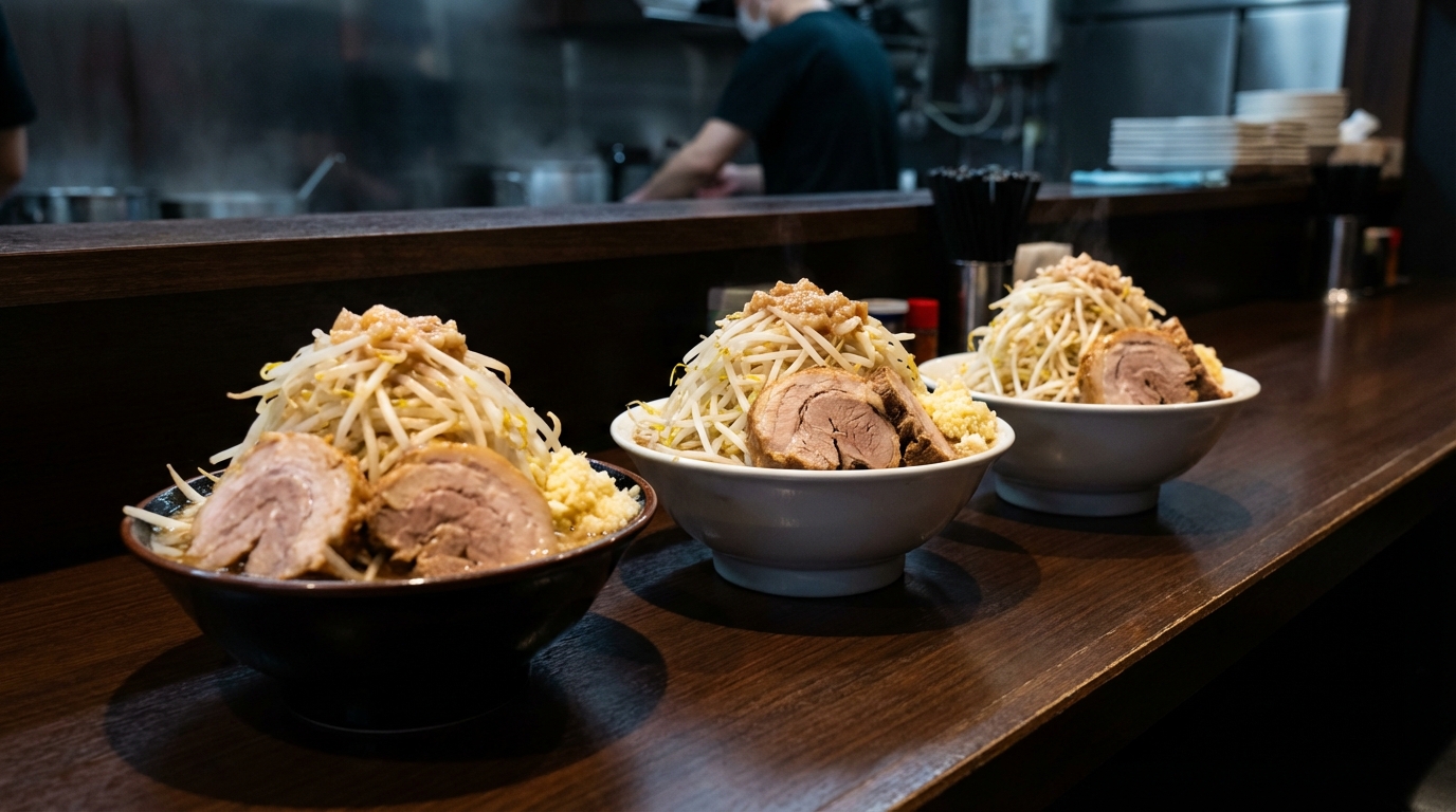 【結論】二郎系ラーメンおすすめTOP3|迷ったらこの店へ