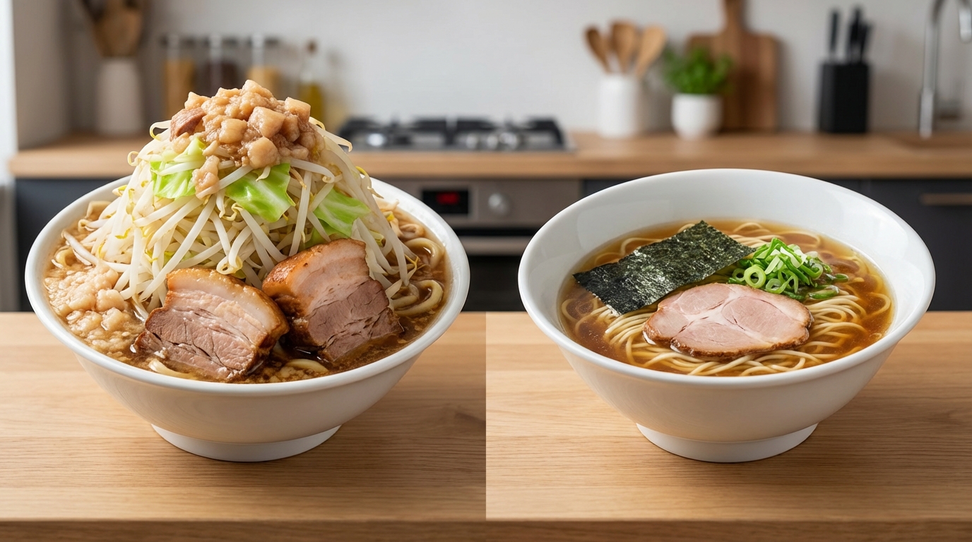 二郎系ラーメンの5つの特徴|普通のラーメンとの違い