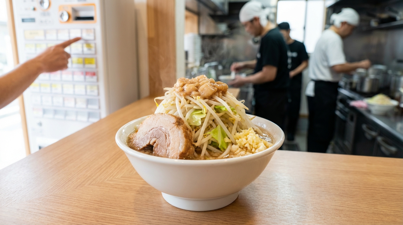 二郎系ラーメンの注文方法|初心者向け完全ガイド