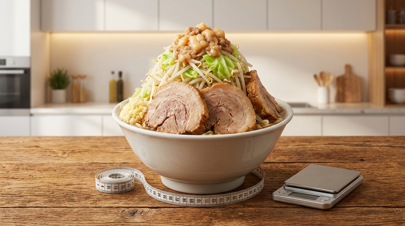 二郎系ラーメンのカロリー・量|知っておきたい数値