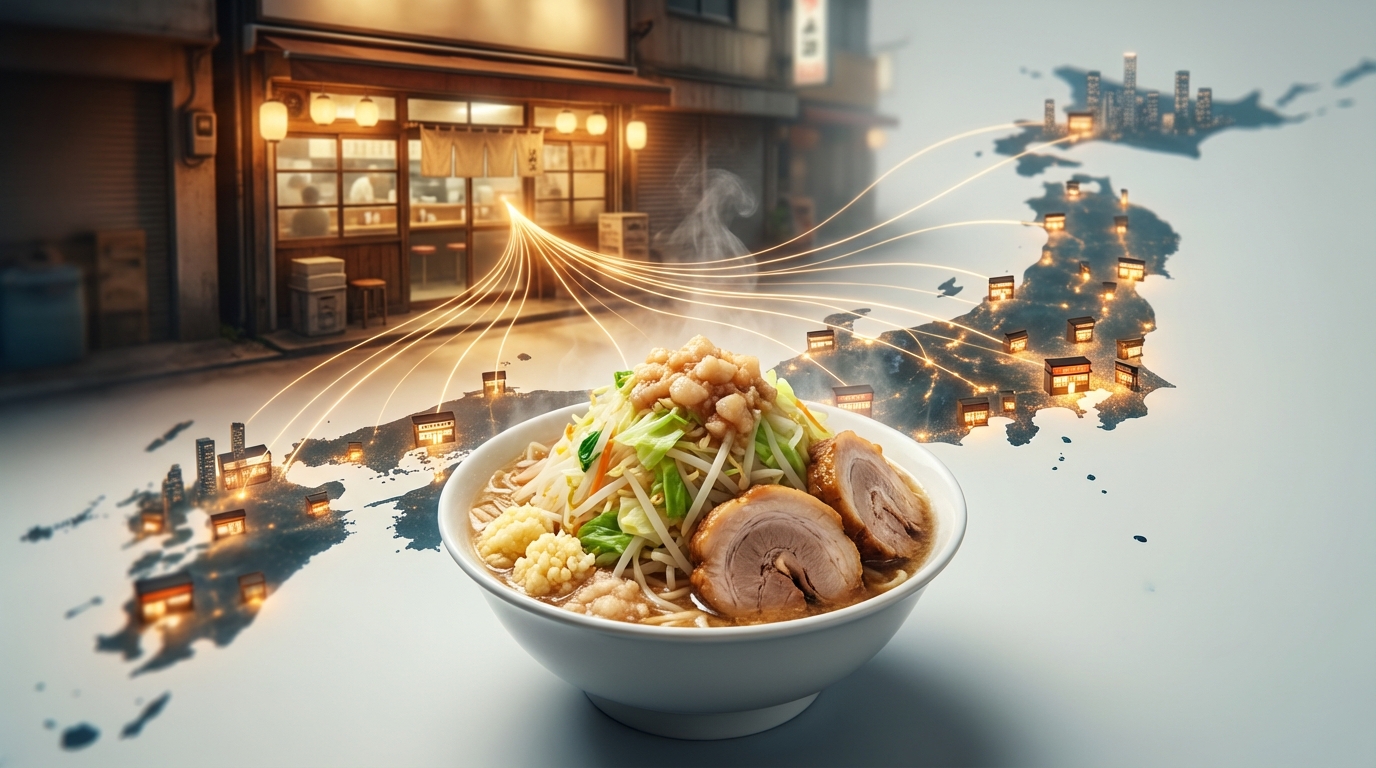 二郎系ラーメンの歴史|三田本店から全国へ広がった背景