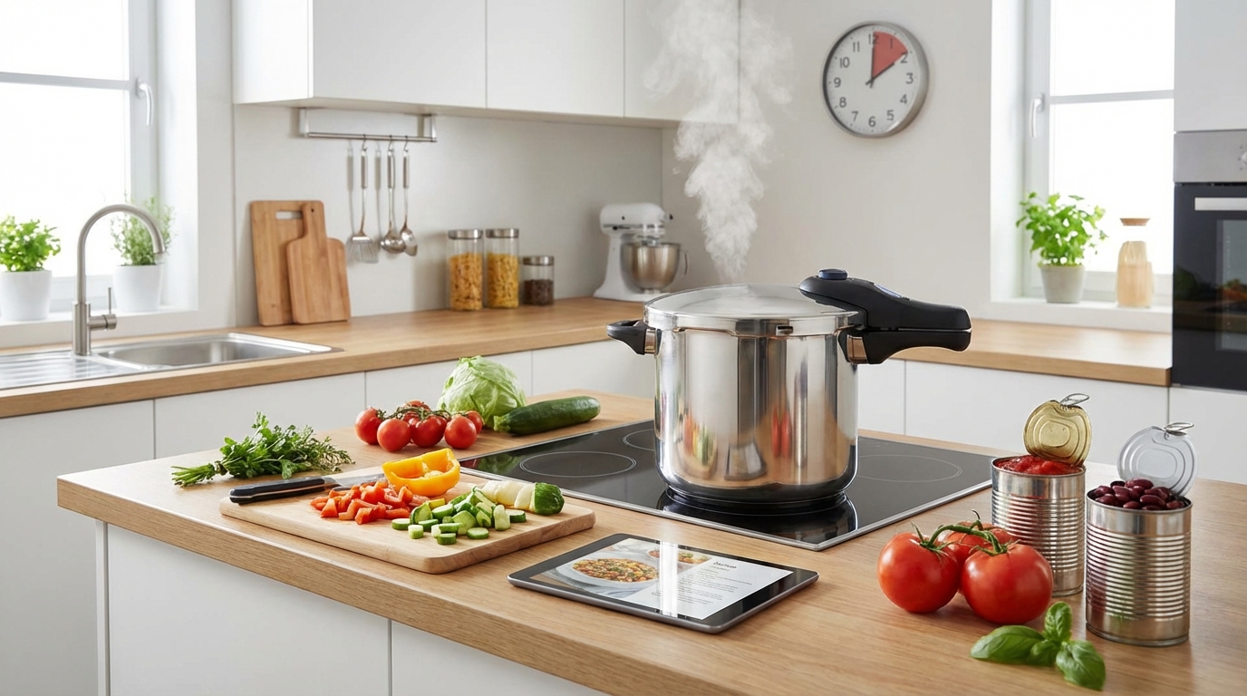 時短で作る方法｜圧力鍋・代用材料の活用術