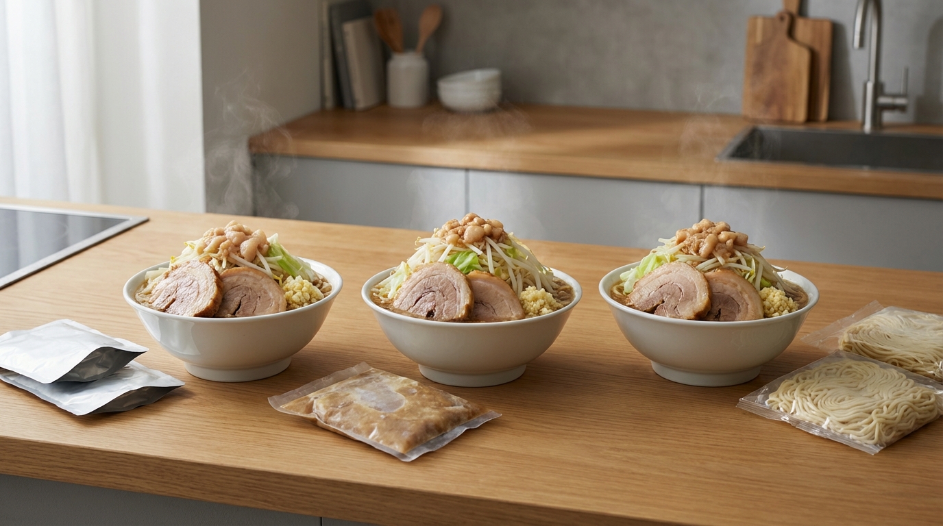 自作が難しい人向け｜市販・通販の二郎系スープおすすめ3選