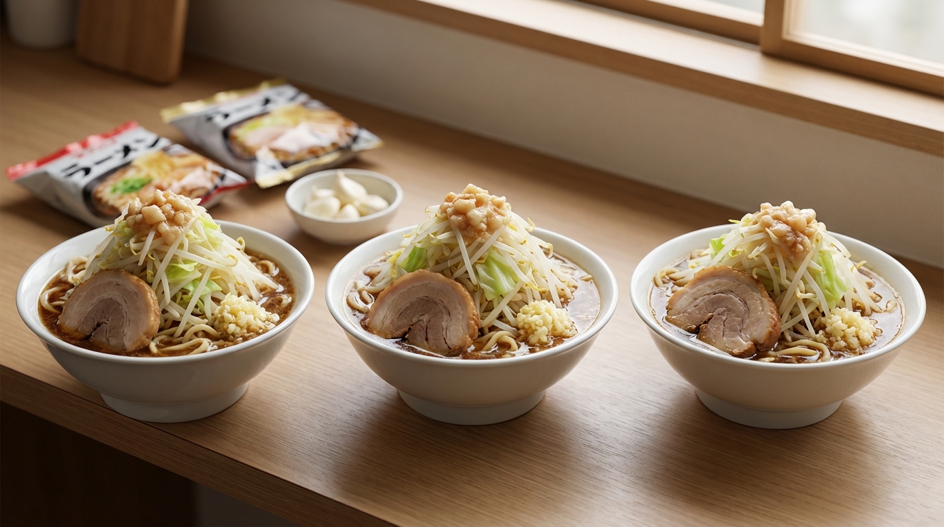 【結論】二郎系インスタントにおすすめの袋麺3選