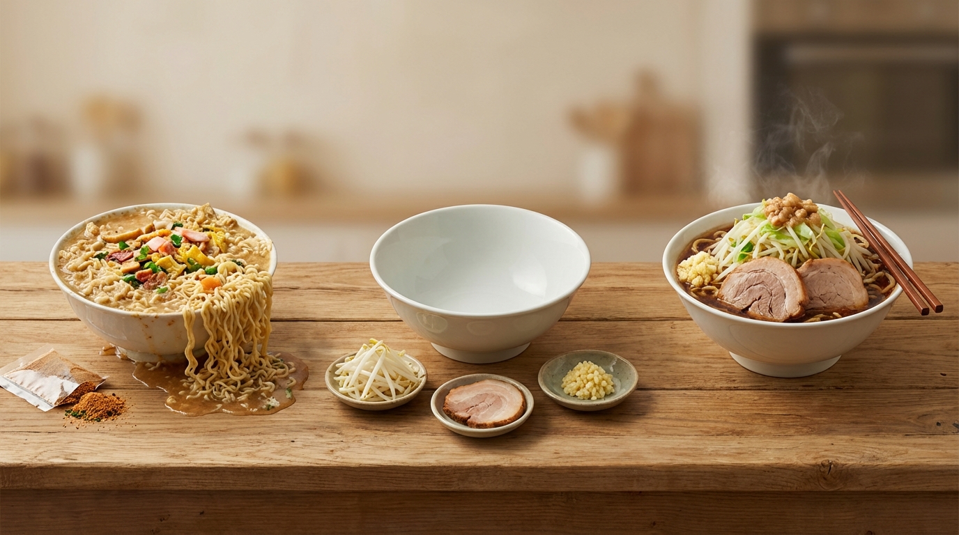 よくある失敗と対策|インスタント二郎系で陥りやすい3つのミス