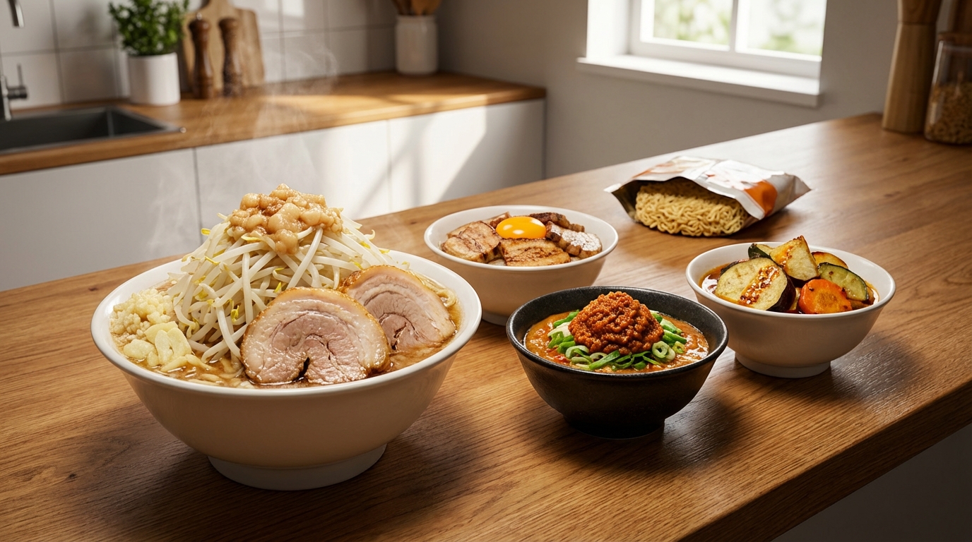 さらに本格的に!二郎系インスタントの上級アレンジ3選