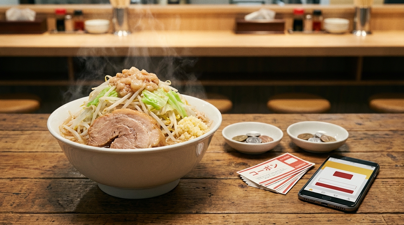 二郎系ラーメンをお得に食べる3つのコツ