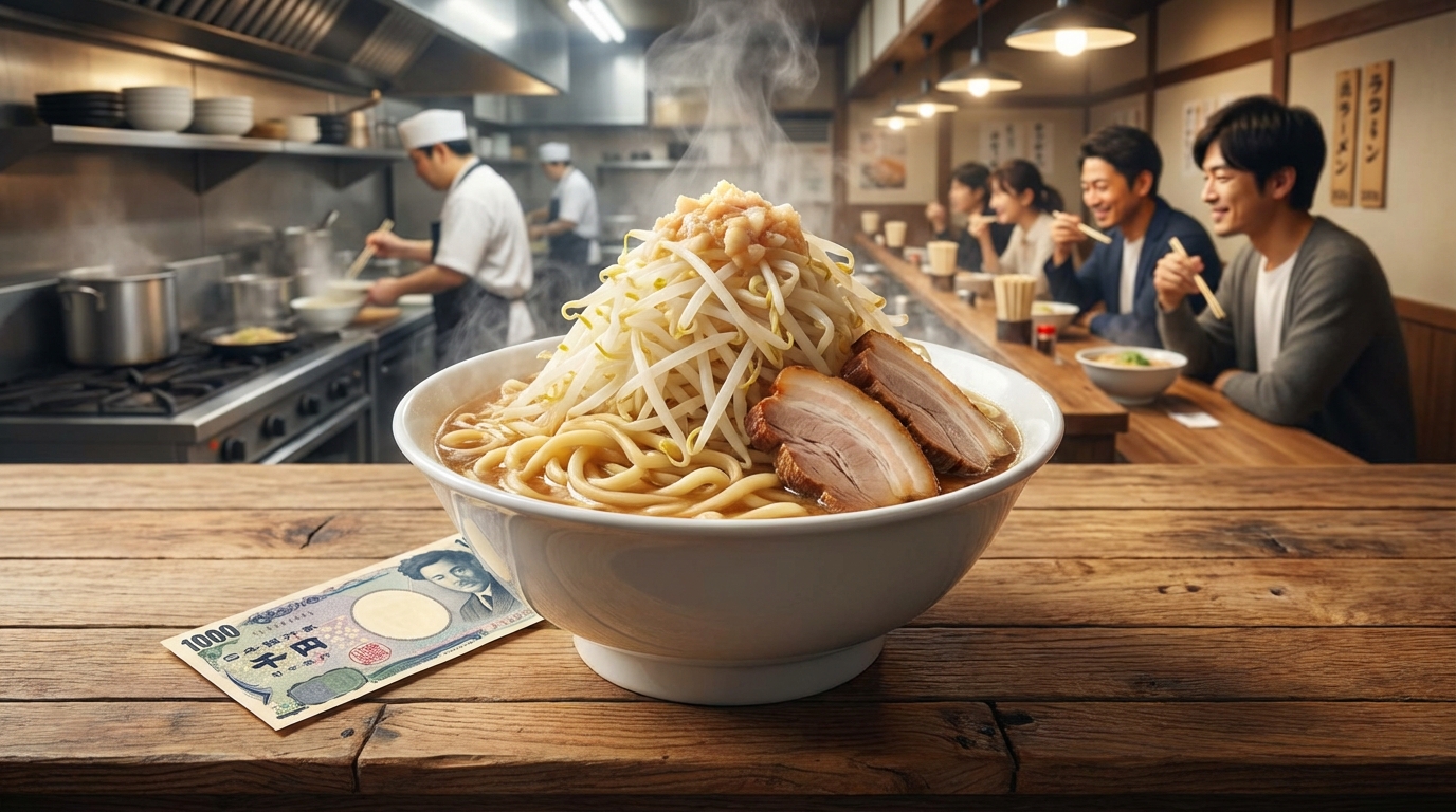 まとめ|二郎系ラーメンは1,000円前後で大満足できるコスパ最強グルメ