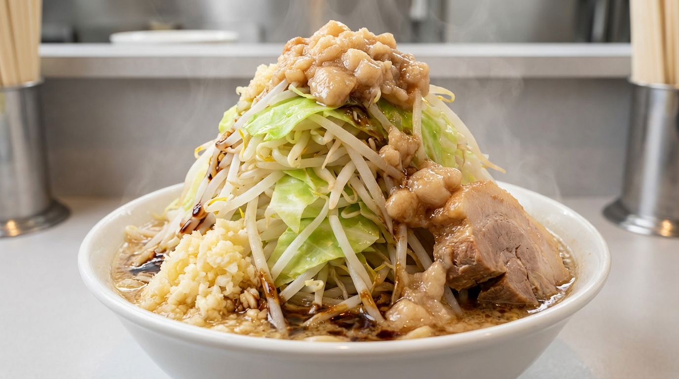 二郎系ラーメン「コール」完全解説|4つのトッピングの意味と量