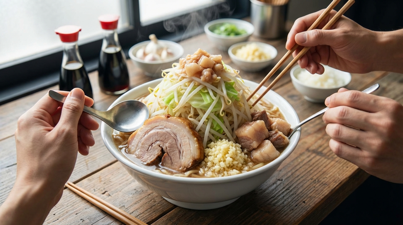 二郎系コール用語集|注文前に覚えておきたい基本と応用