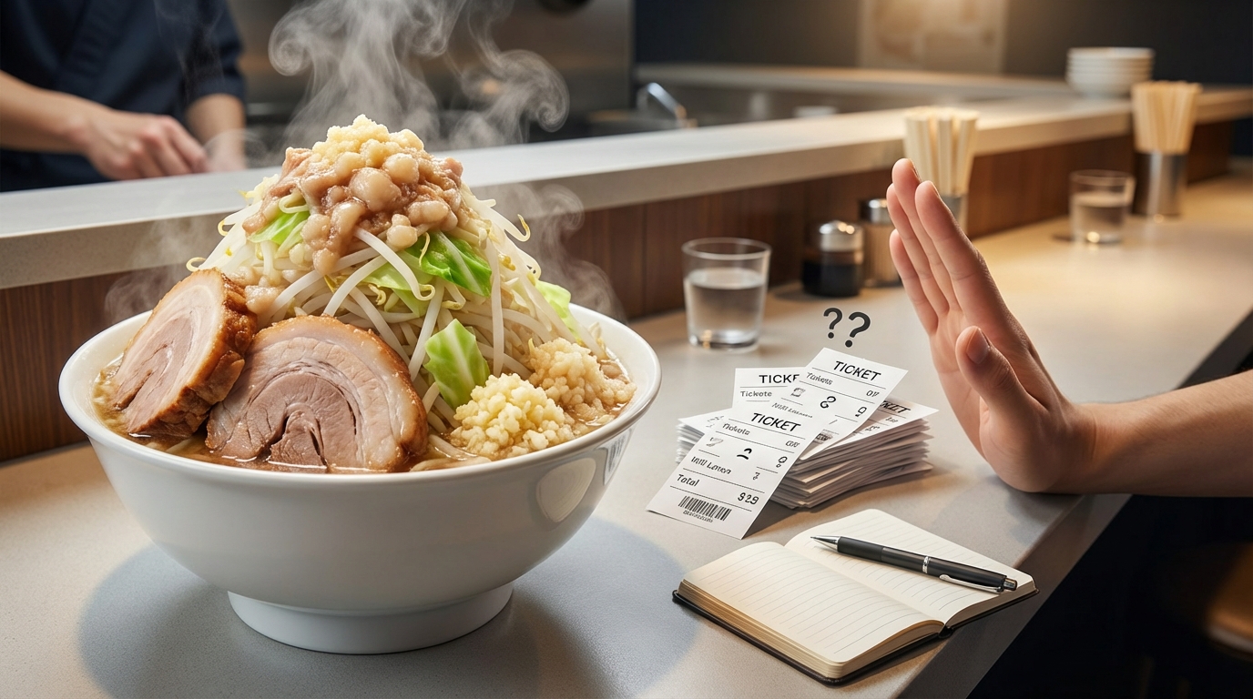 二郎系ラーメンの注文でよくある失敗と対処法Q&A