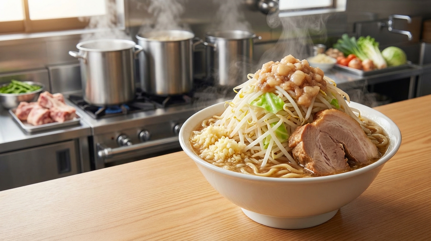 【本格版】5時間で作る二郎系ラーメン完全レシピ