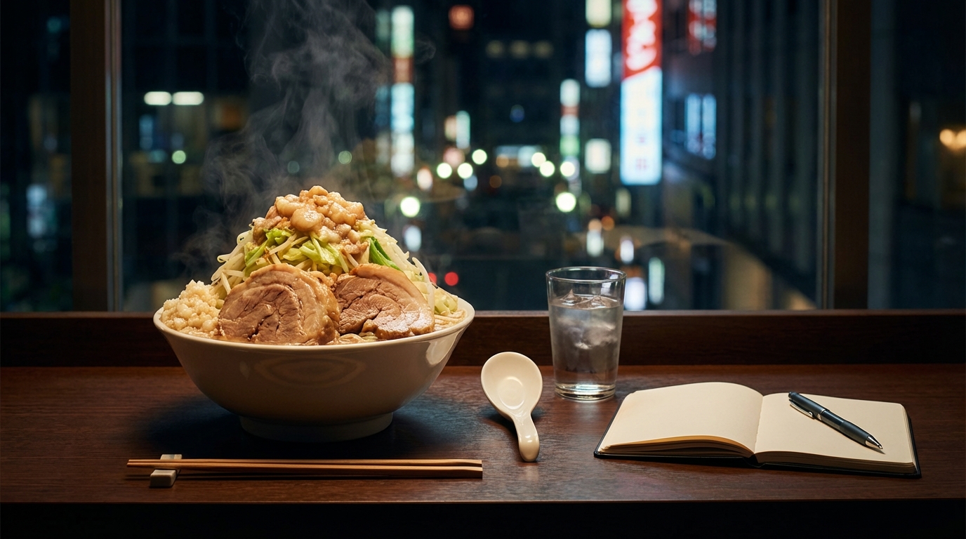 深夜に二郎系ラーメンを楽しむための基礎知識