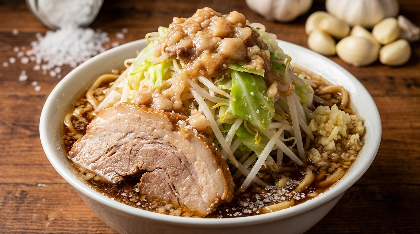 二郎系ラーメンの塩分が多い3つの理由