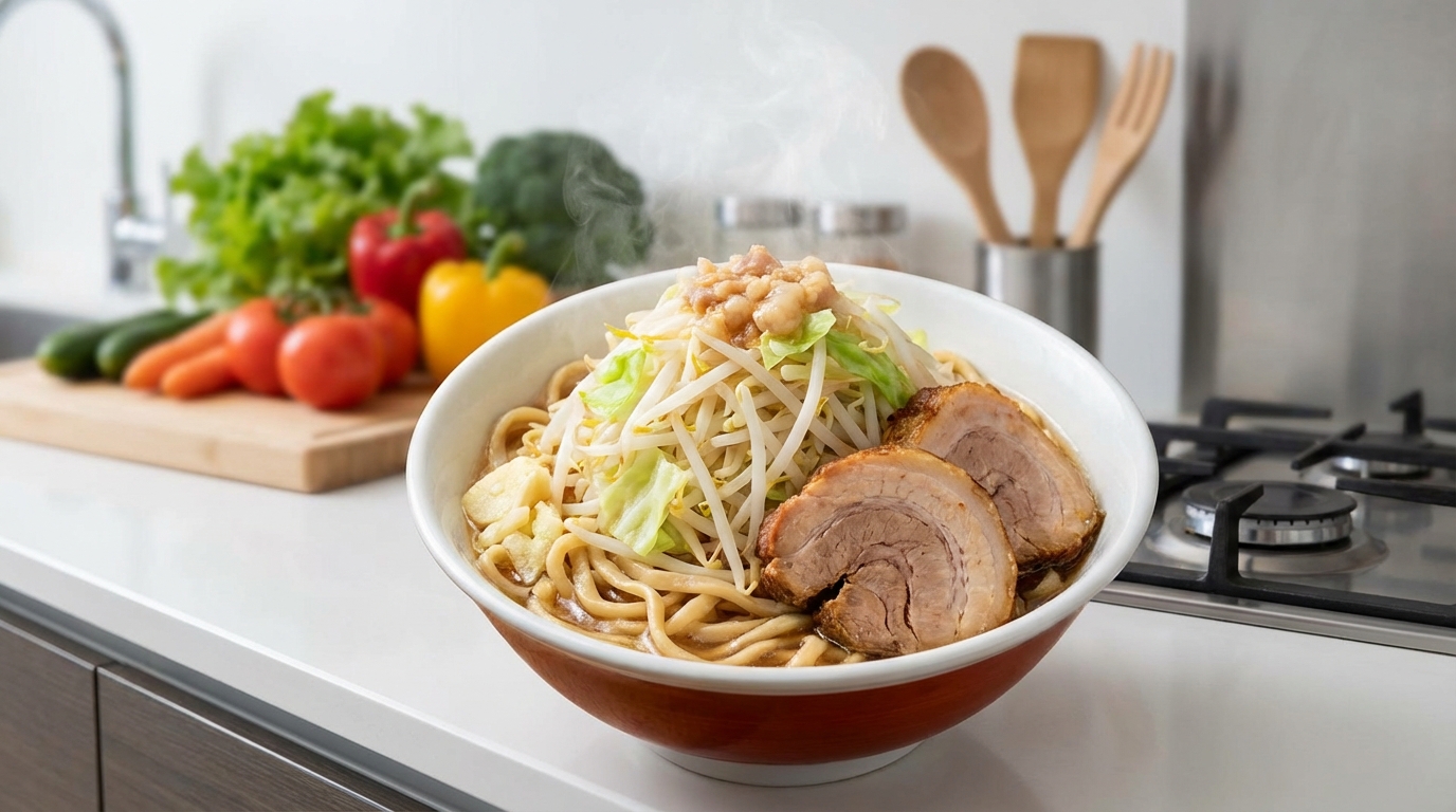 二郎系ラーメンを家で作るときの失敗しない5つのポイント