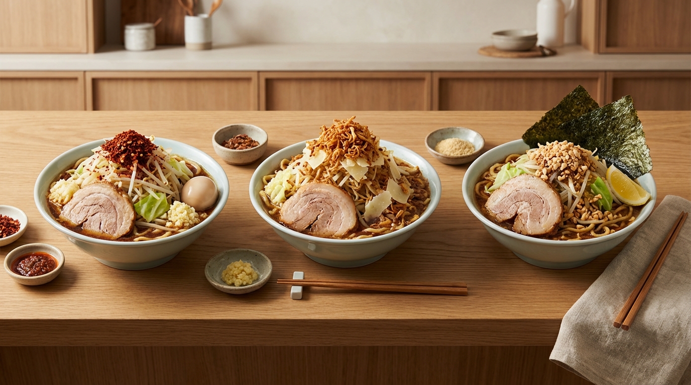 セブン二郎系ラーメンのアレンジ術3選