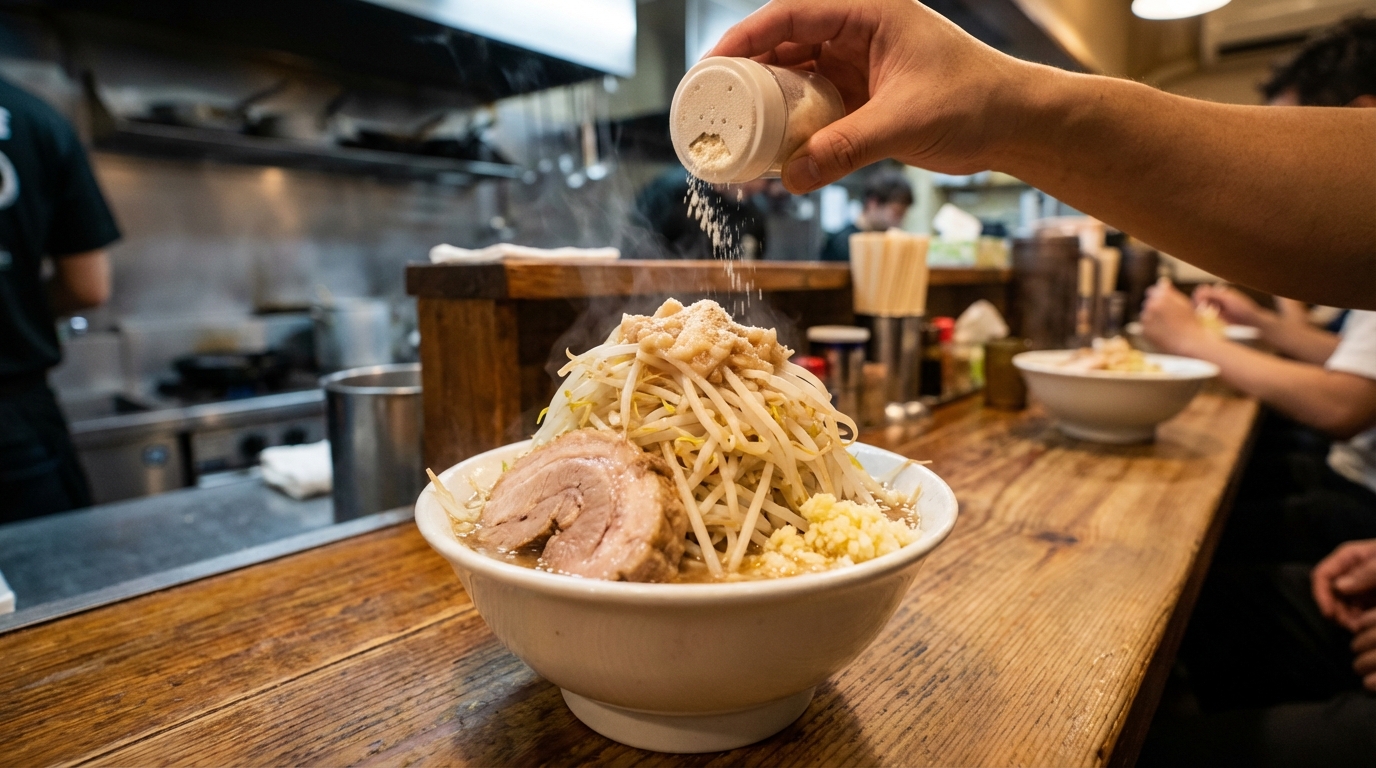 なぜ二郎系ラーメンに味の素を入れるのか?3つの理由
