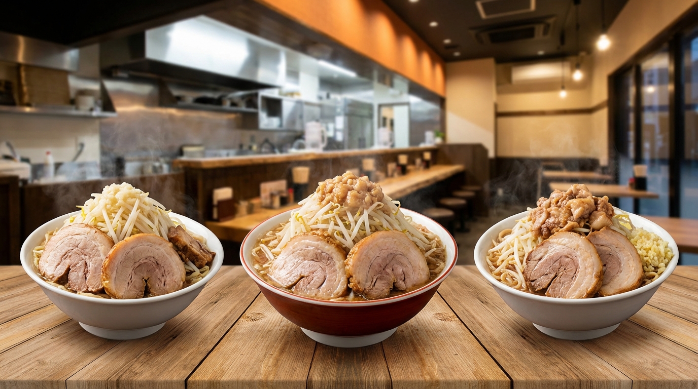 肉が美味しい二郎系ラーメン店おすすめ3選