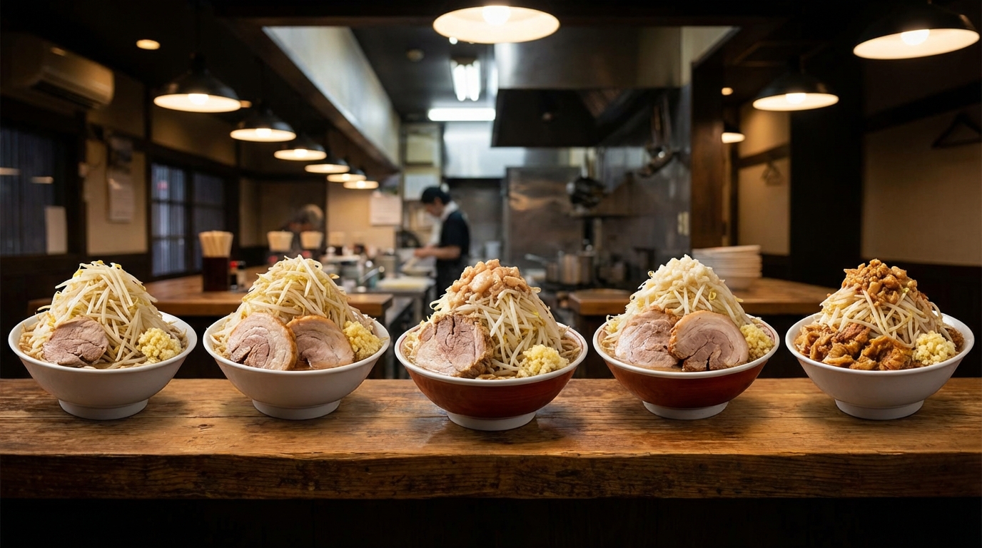 写真映えする二郎系ラーメンの人気店5選