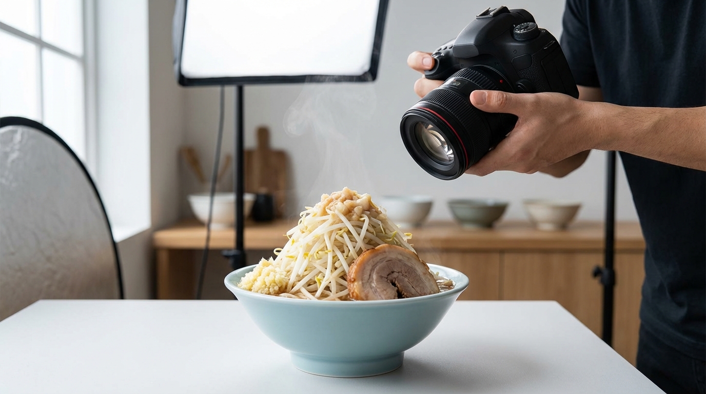 二郎系ラーメンの写真撮影でよくある質問