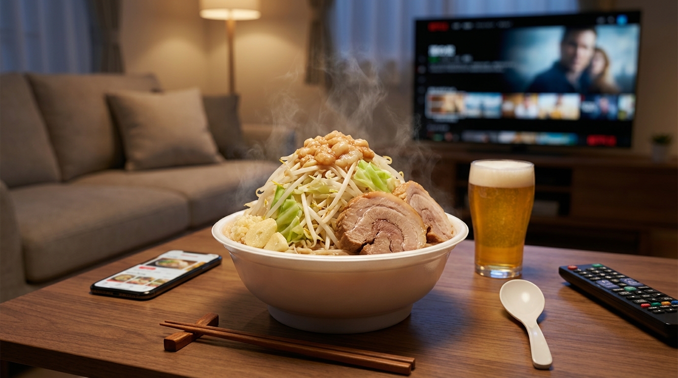 まとめ:今夜は自宅で二郎系ラーメンを出前しよう