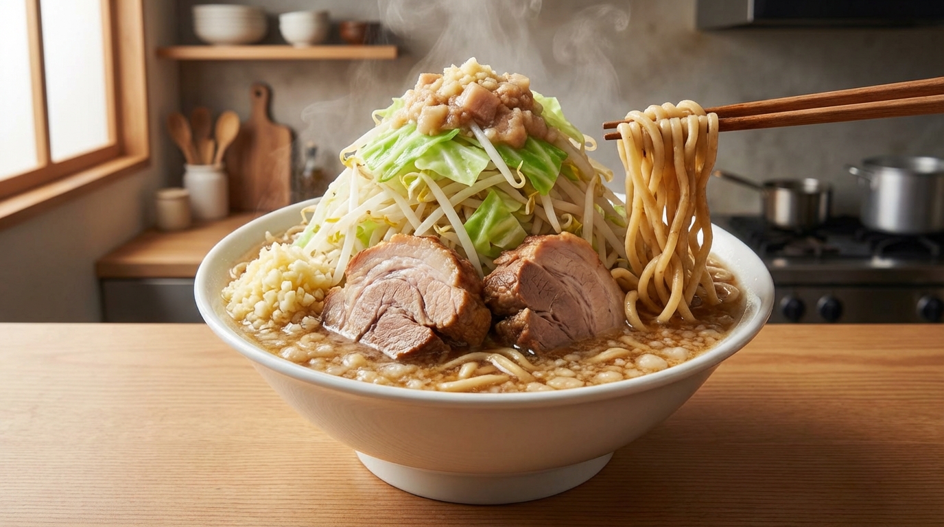 そもそも二郎系ラーメンとは？再現すべき3つの柱
