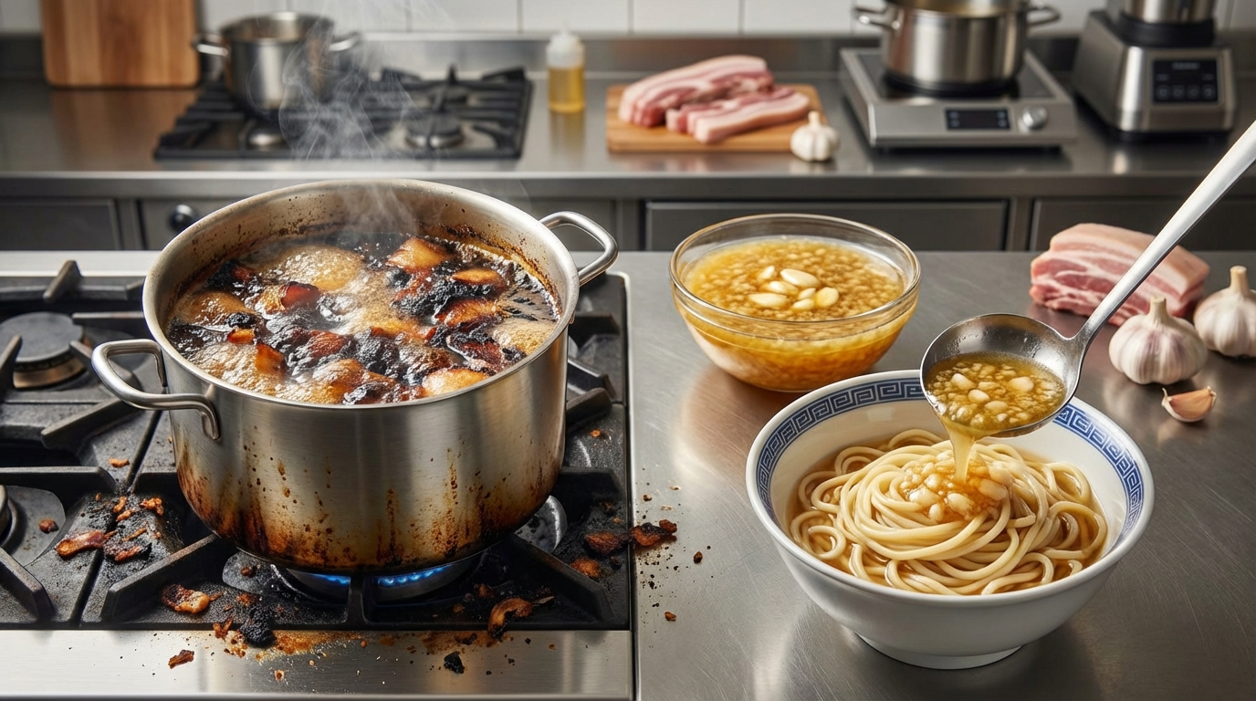 二郎系の油作りでよくある失敗と対処法