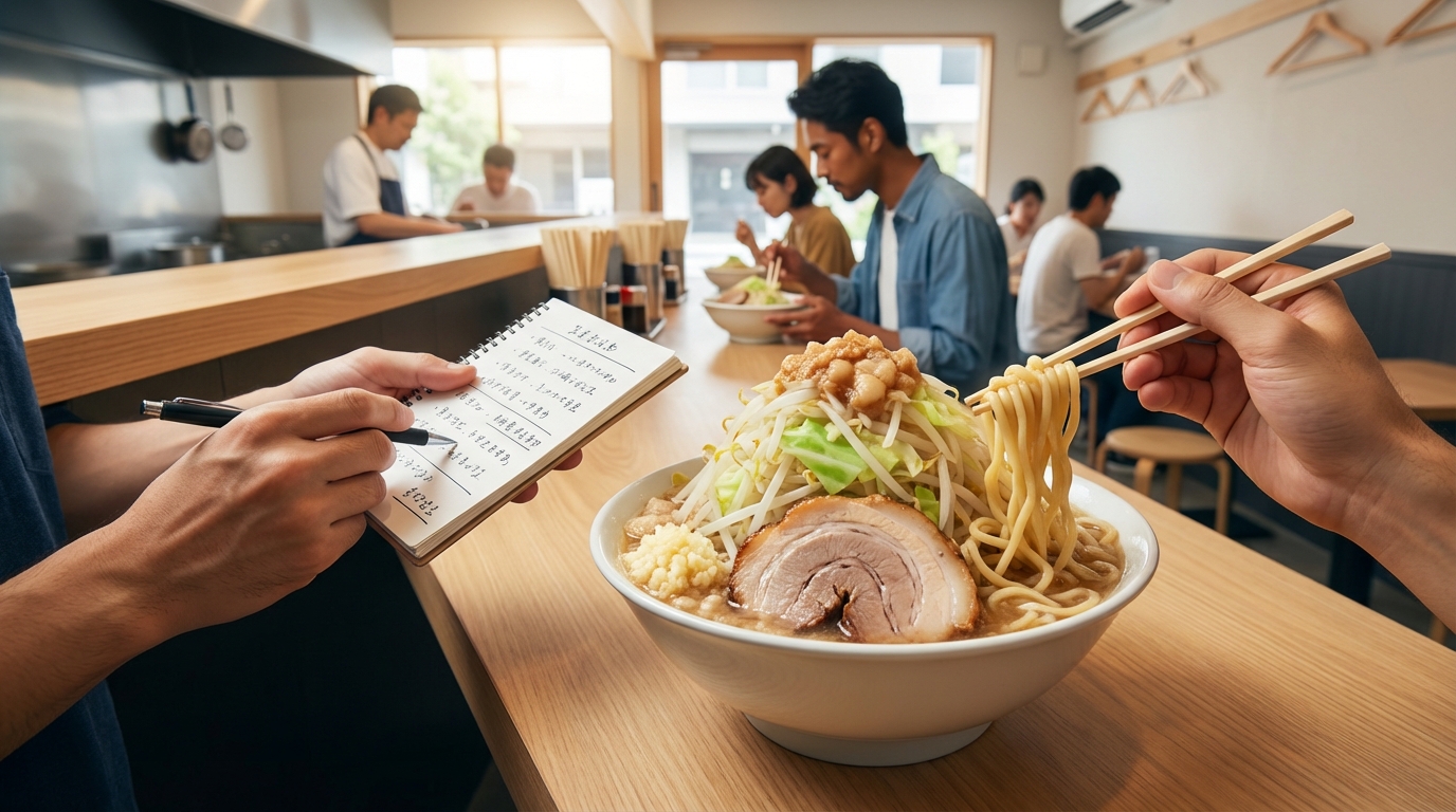 初めての二郎系ラーメン|失敗しない注文・食べ方ガイド