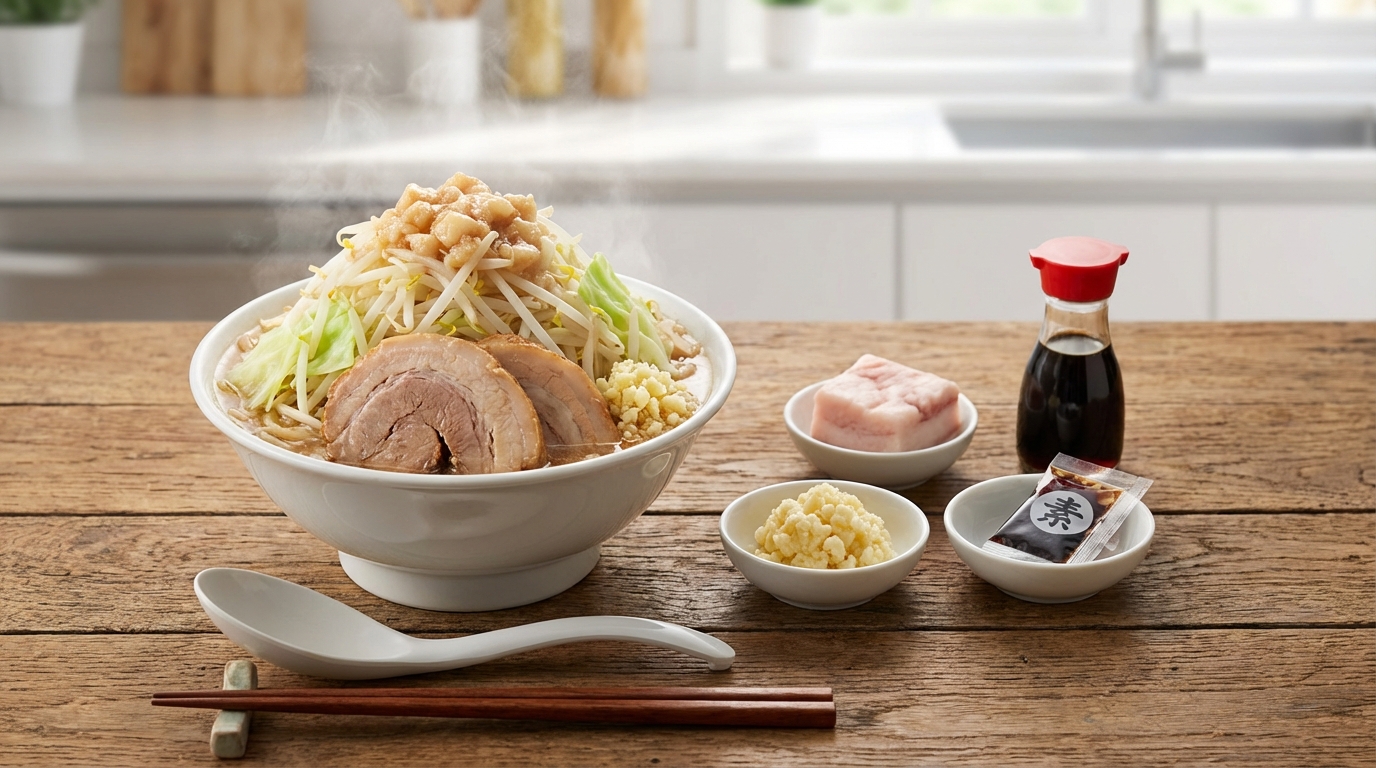 二郎系ラーメンの素で失敗しない作り方｜店の味に近づける5つのコツ