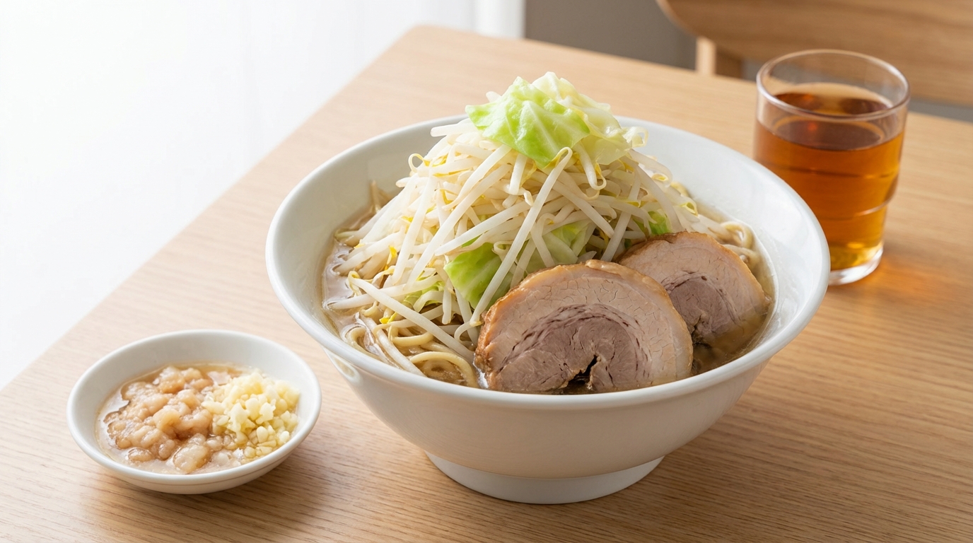 二郎系ラーメンで痩せるための注文方法・食べ方