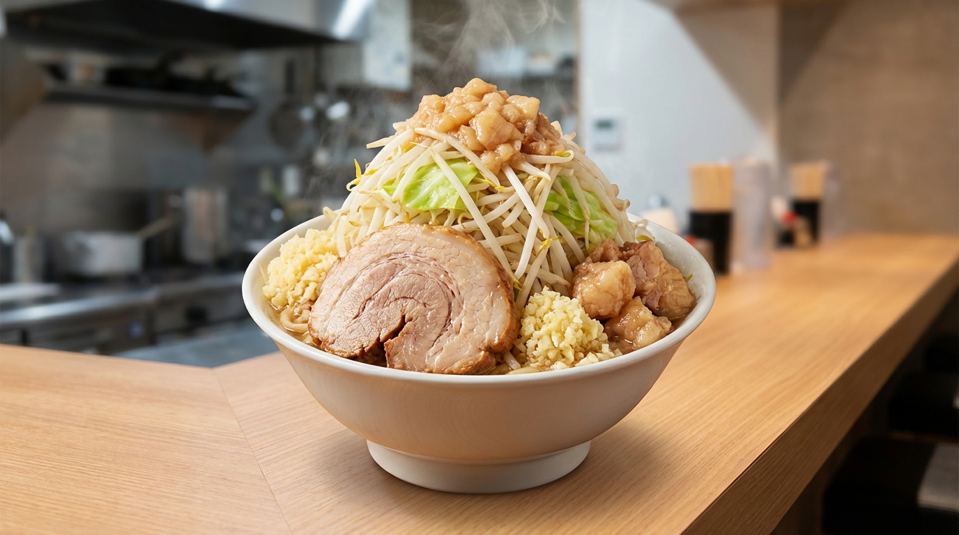二郎系ラーメンとは?本家との違いと基本を30秒で解説