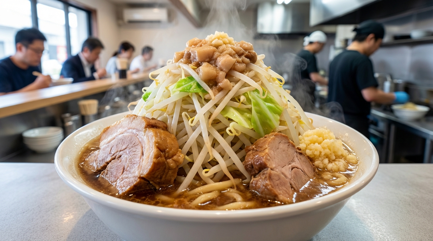 二郎系ラーメンが人気の理由|5つの特徴まとめ